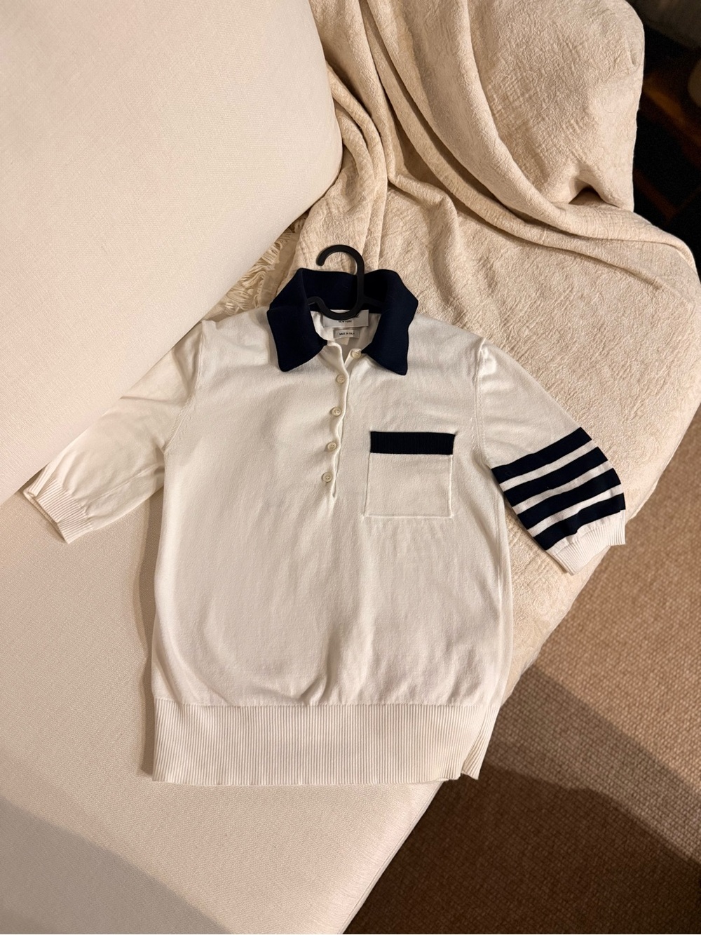 Thom Browne HECTOR INTARSIA 4-BAR JERSEY